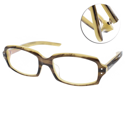 EOS眼鏡 獨特個性款/木紋棕綠#E8089 L24