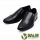 W&M 商務皮鞋 英倫增高男鞋-黑 product thumbnail 1