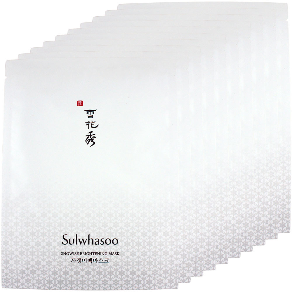 Sulwhasoo雪花秀 滋晶雪瀅煥白面膜(20g)10sheets