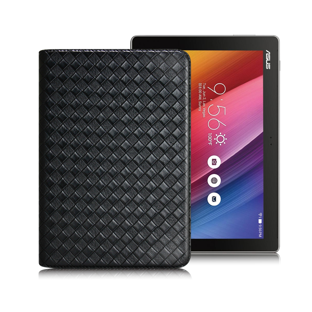 XM Asus ZenPad 10.0 Z300C 魔幻編織立架側扣皮套