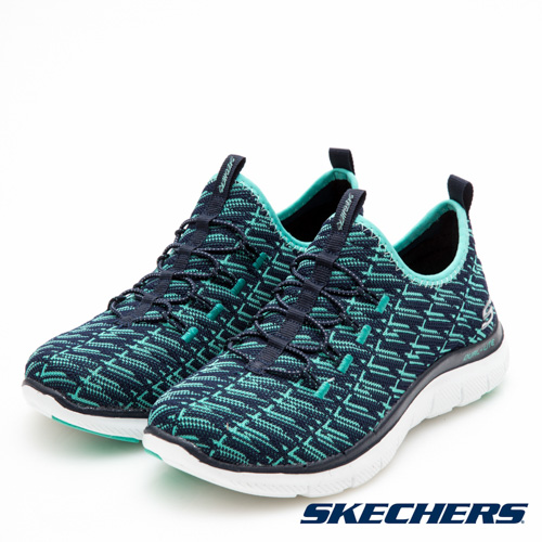 SKECHERS (女) 運動系列FLEX APPEAL 2.0-12765NVGR