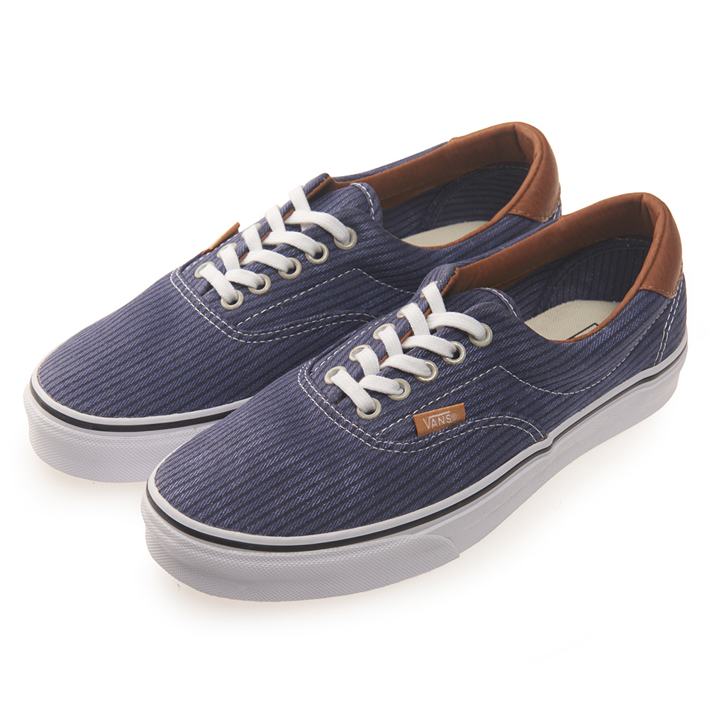 (男)VANS Era 59 經典素色休閒鞋*藍色VN0003S4IXE