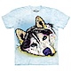 摩達客-美國The Mountain 彩繪哈士奇雪橇犬 兒童版純棉環保短袖T恤 product thumbnail 1