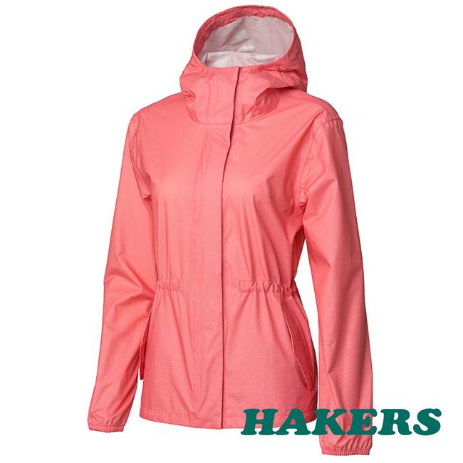 【HAKERS 哈克士】女-2.5L時尚休旅外套-珊瑚紅