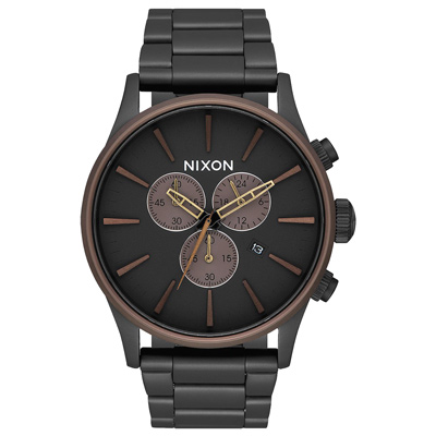 NIXON 藍調搖滾潮流運動腕錶-A3862786-42mm