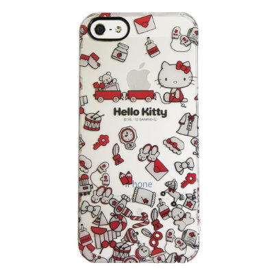 Gourmandise iPhone5/5S  Kitty 透明外殼(玩具總動員)