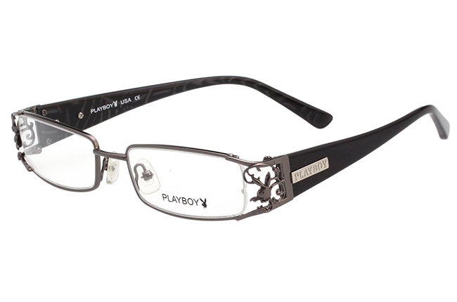 PLAYBOY 時尚光學眼鏡 (槍色)
