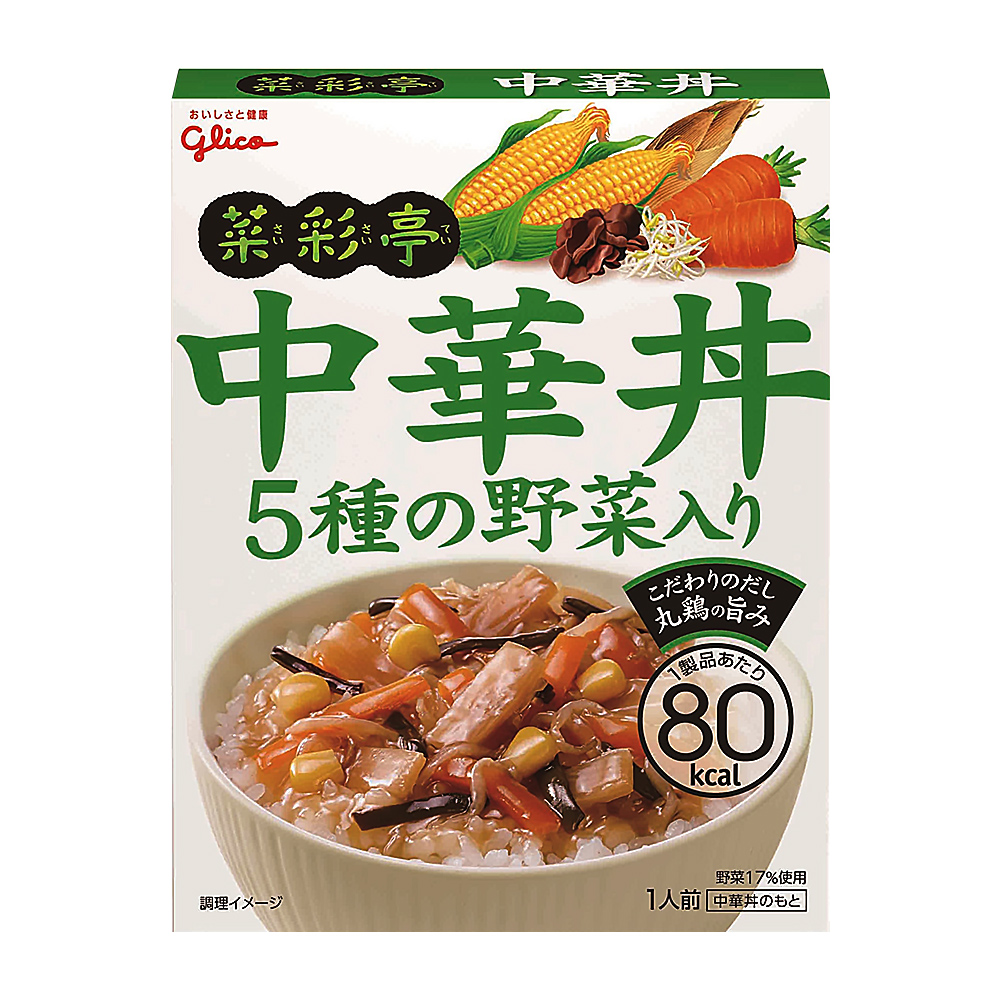 Glico格力高 菜彩亭中華丼(140g)