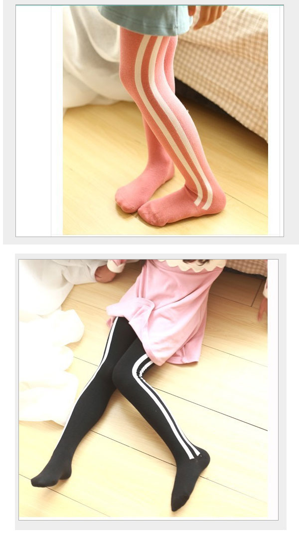 韓版-運動風保暖褲襪
