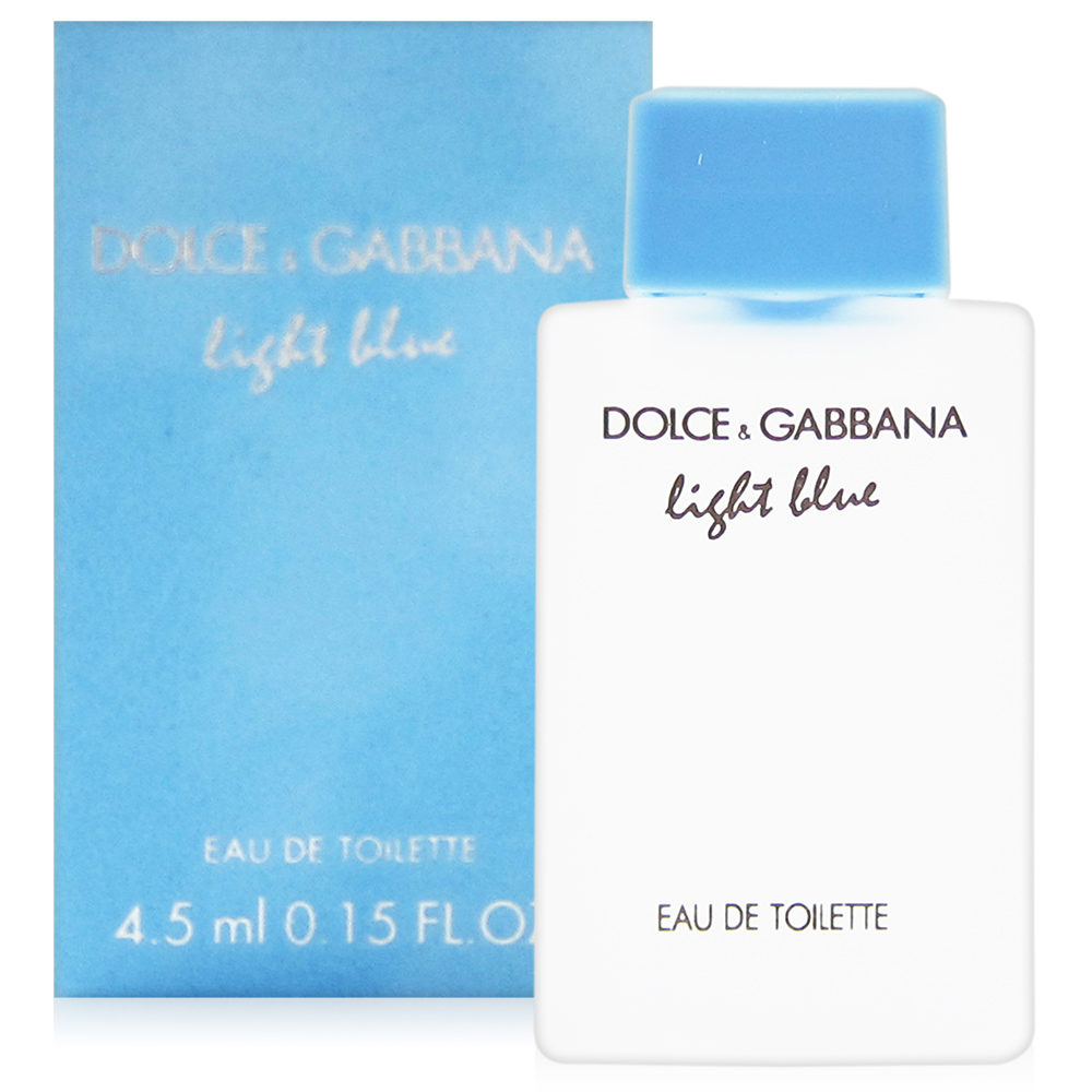 D&G Dolce&Gabbana 淺藍 LIGHT BLUE 女性淡香水 4.5ml