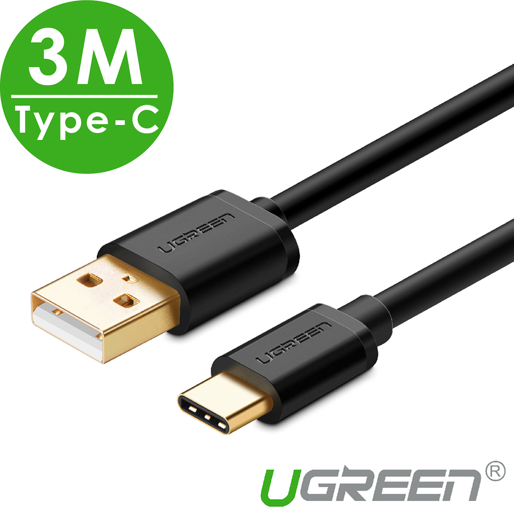 綠聯 USB Type-C快充傳輸線 3M