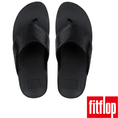 FitFlop SWOOP TOE-THONG-黑色