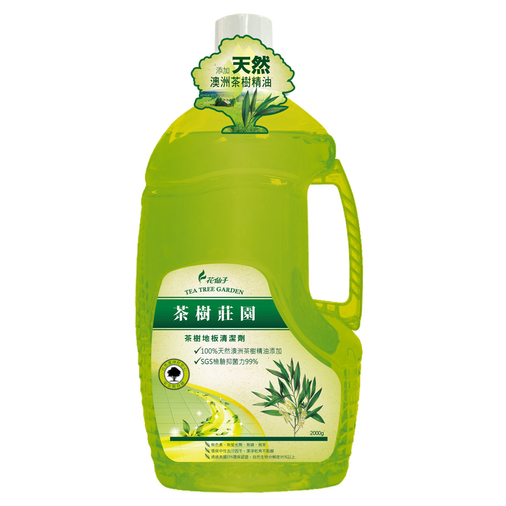 花仙子茶樹莊園茶樹地板清潔劑2000g
