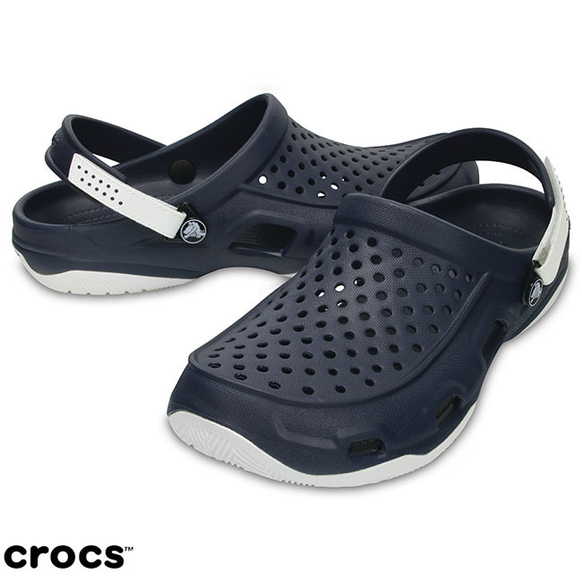 Crocs 卡駱馳 (男鞋) 激浪男士克駱格 203981-462