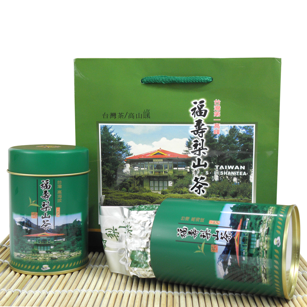 醒茶莊 嚴選福壽梨山高冷茶禮盒150g(2組)