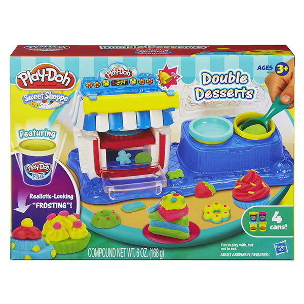 培樂多Play-Doh 創意DIY黏土雙重甜點遊戲組 A5013