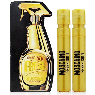 MOSCHINO 亮金金淡香精 針管1ml x2入 (義大利進口)