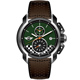 MINI Swiss Watches 賽車旗幟計時腕錶-墨綠-45mm product thumbnail 1
