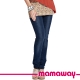 Mamaway孕期窄管針織孕婦牛仔褲(共二色) product thumbnail 1