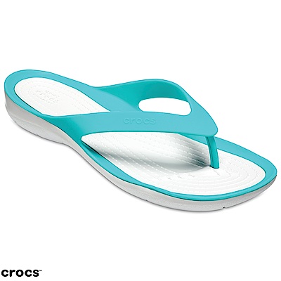 Crocs 卡駱馳 (女鞋) 激浪女士人字拖 204974-31I