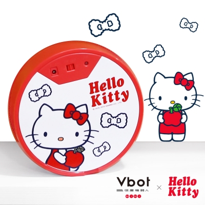Vbot x Hello Kitty 二代限量 鋰電池智慧掃地機器人(極淨濾網型)(白)