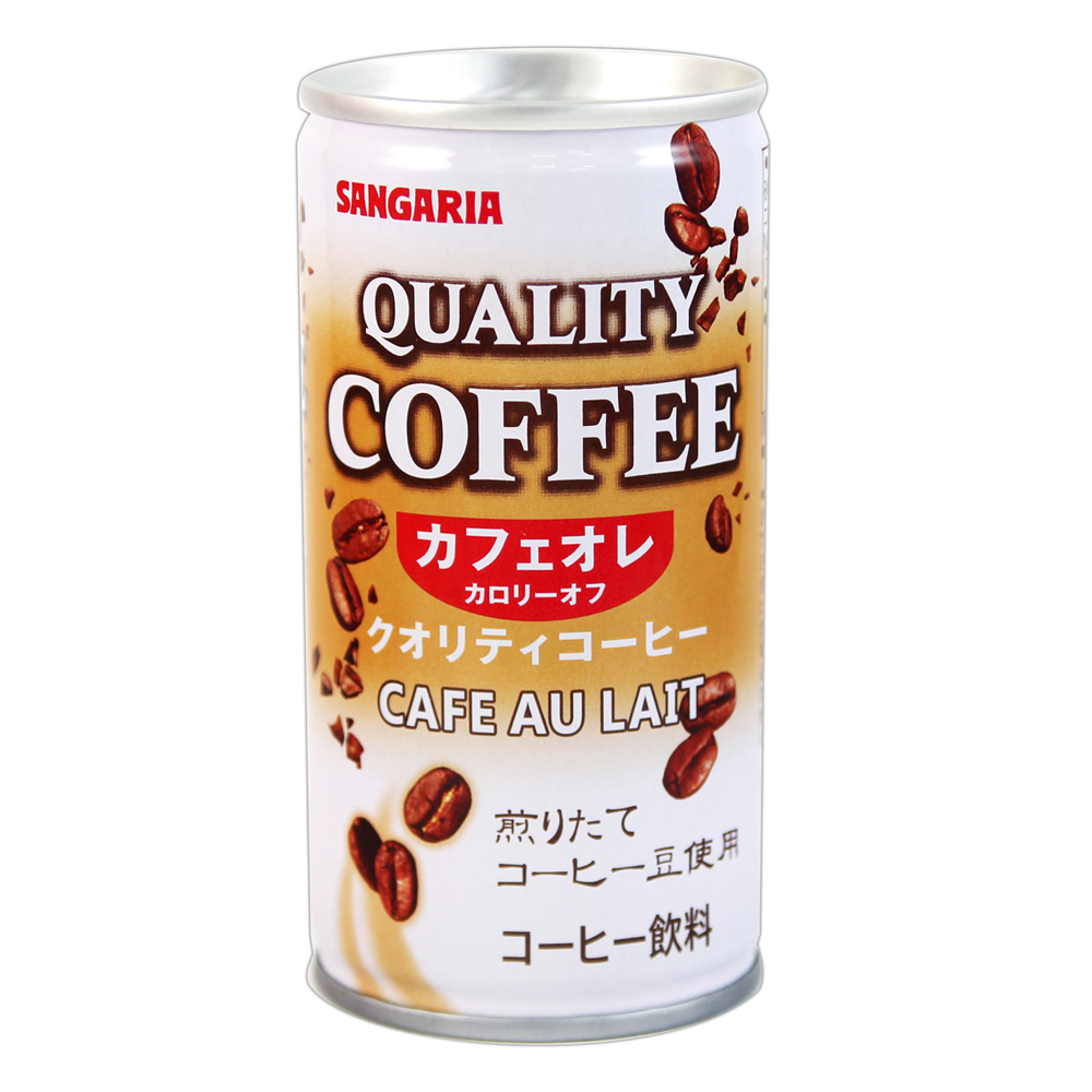 Sangaria QUALITY咖啡歐蕾飲料(185gx6罐入)