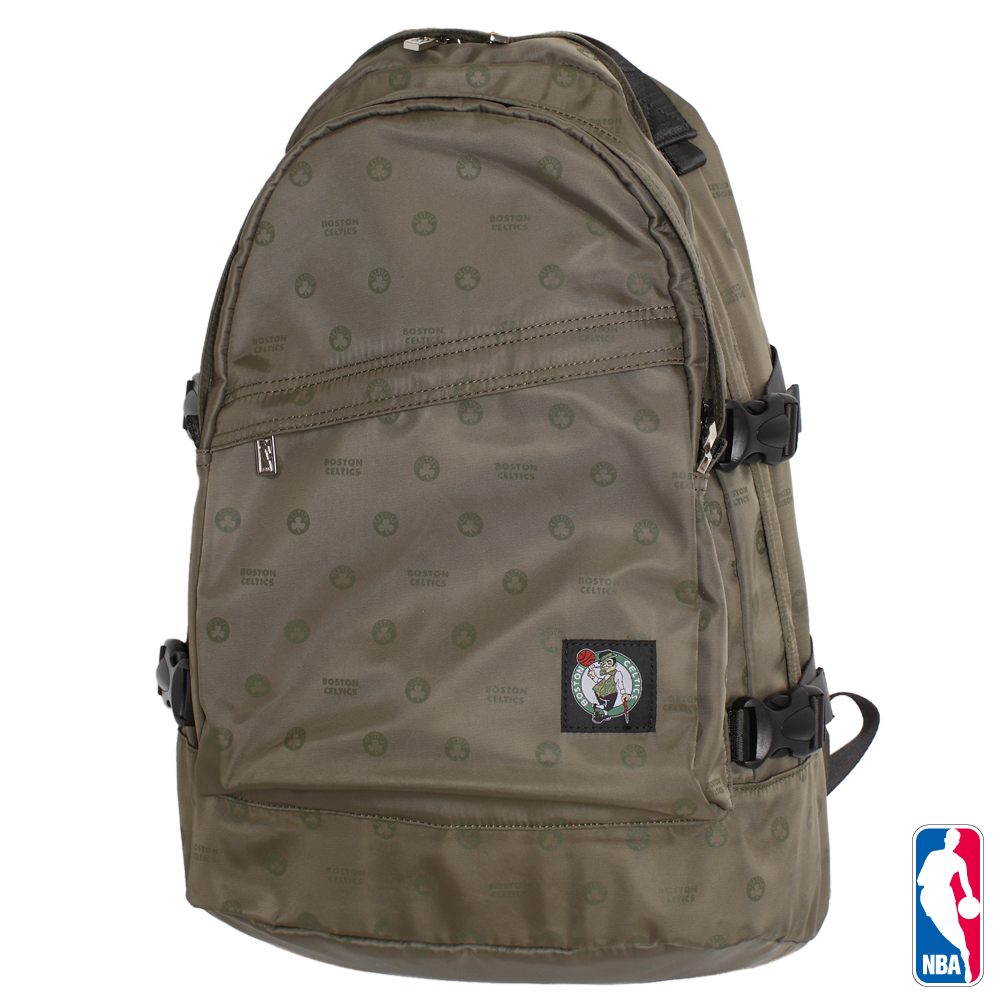 NBA-波士頓塞爾提克隊滿版LOGO後背包-深綠