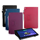 SONY Xperia Z2 Tablet 支架磁扣荔枝紋 書本式保護套 product thumbnail 1