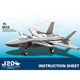 Heavy stealth Fighter 戰鬥機造型1:50軍事版積木模型組裝飛機 product thumbnail 1