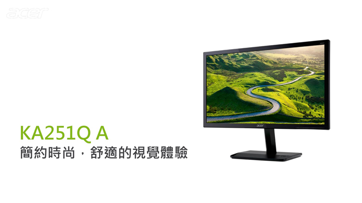 acer KA251Q A 25型 薄邊框電腦螢幕(福利品)