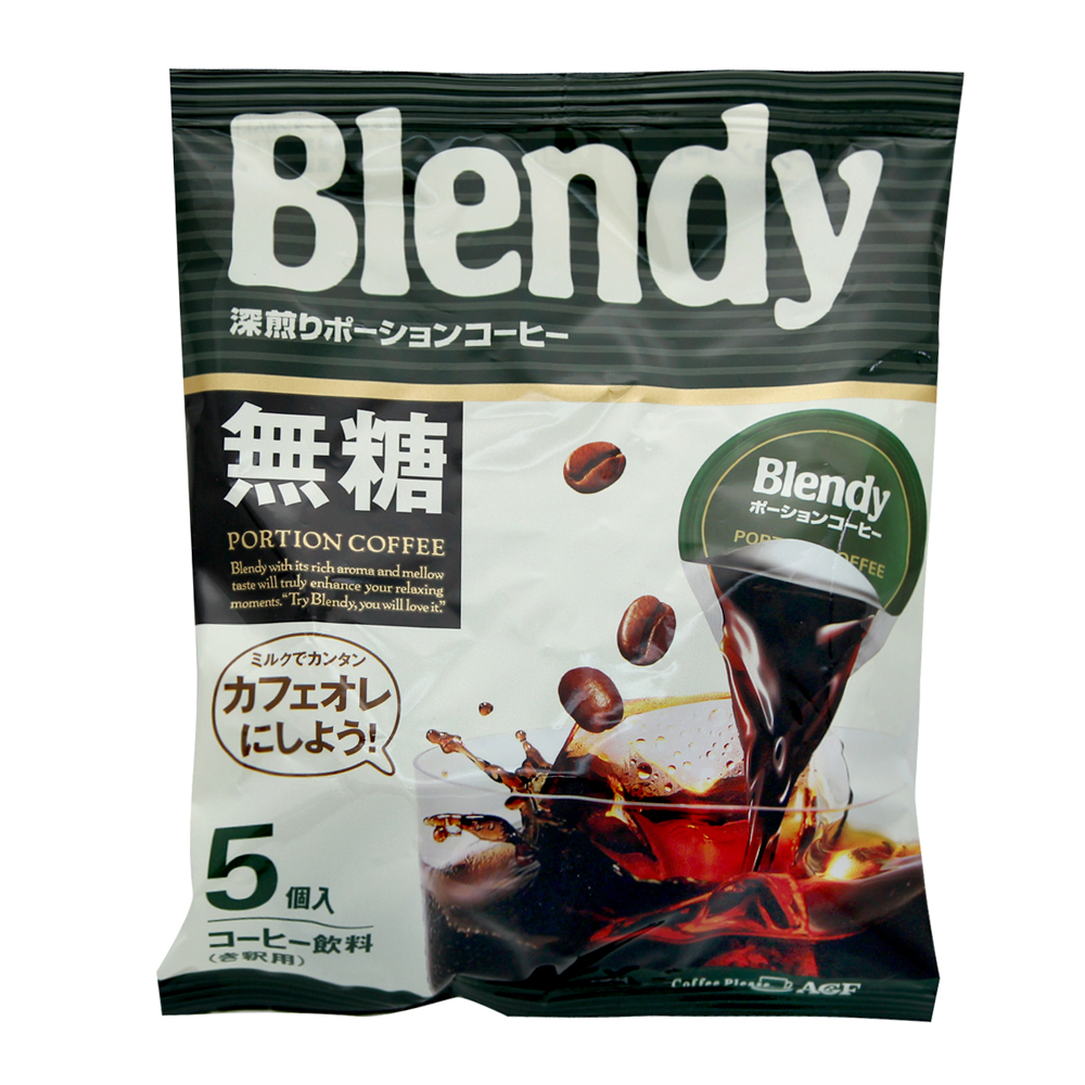 AGF  Blendy咖啡球-無糖 (5P)