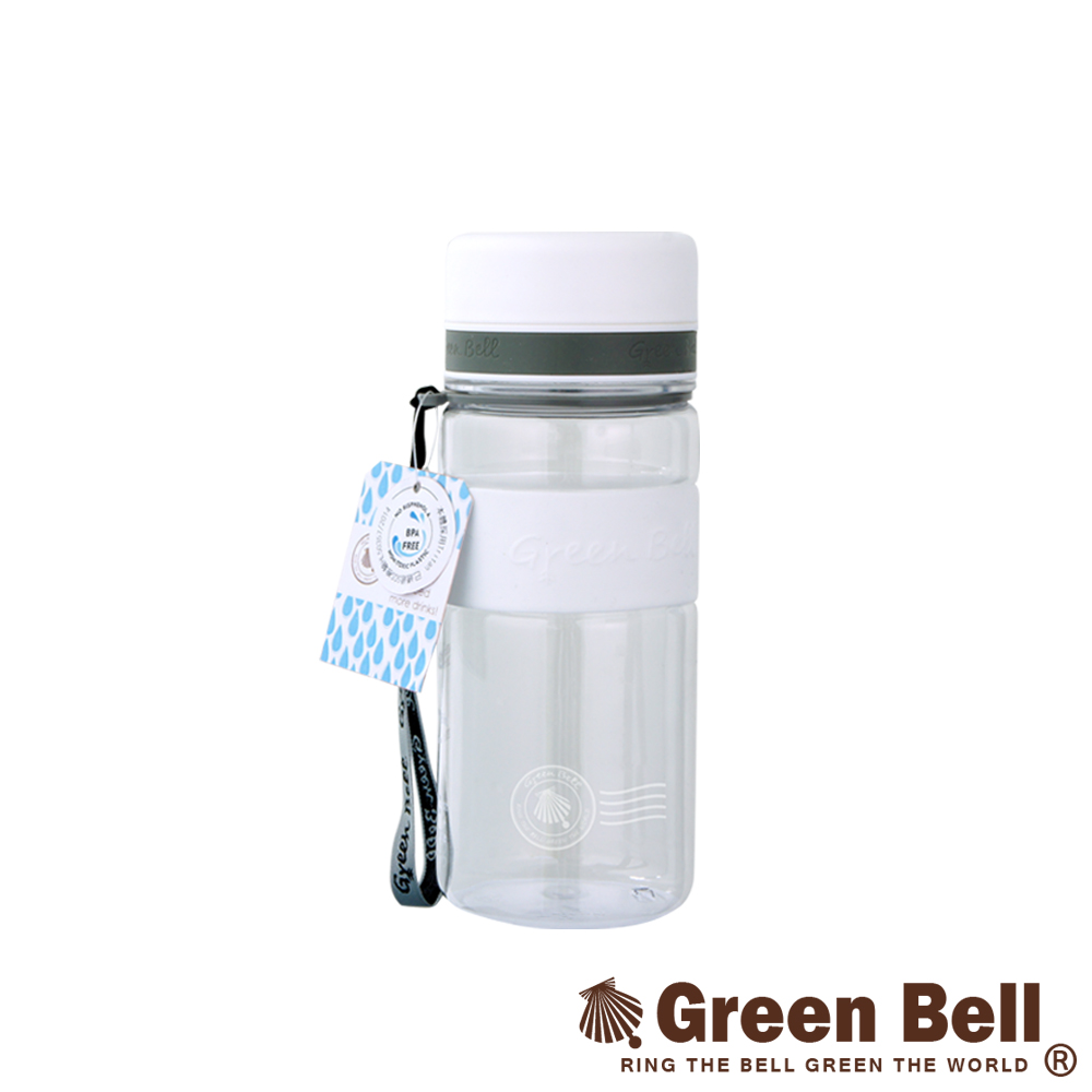 GREEN BELL綠貝直身防滑水壺600ml(白色)