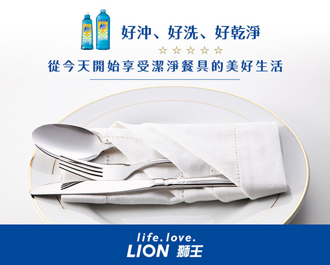 日本獅王LION 媽媽濃縮洗潔精 260ml