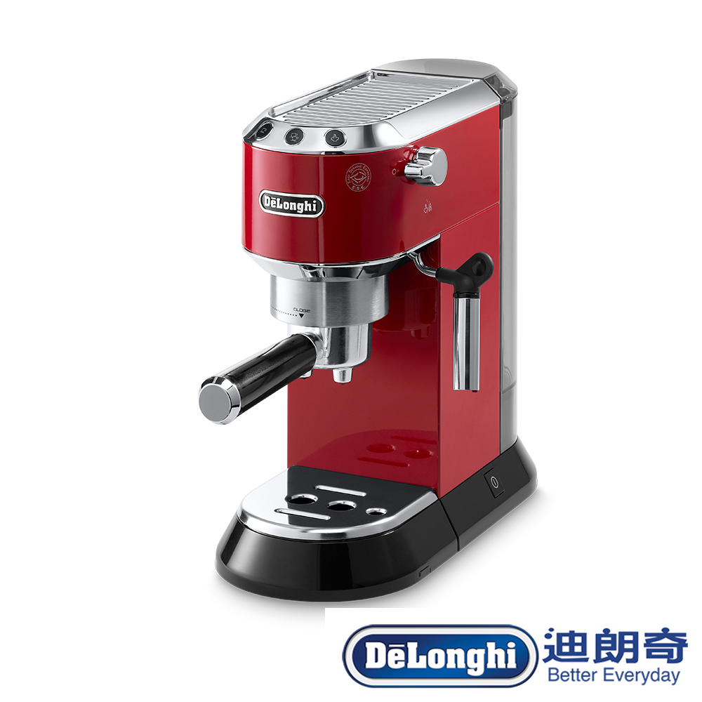 【超值】DeLonghi 迪朗奇半自動義式濃縮咖啡機 EC680.R(紅) - 咖啡機/咖啡壺 - @網紅直播人氣商品