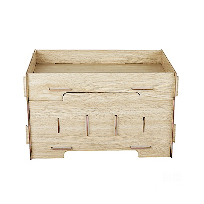 FL生活+ DIY木質衣物雜物收納盒(FL-072)