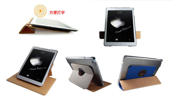 Optima iPad Air Smart 360 亞麻紋保護套