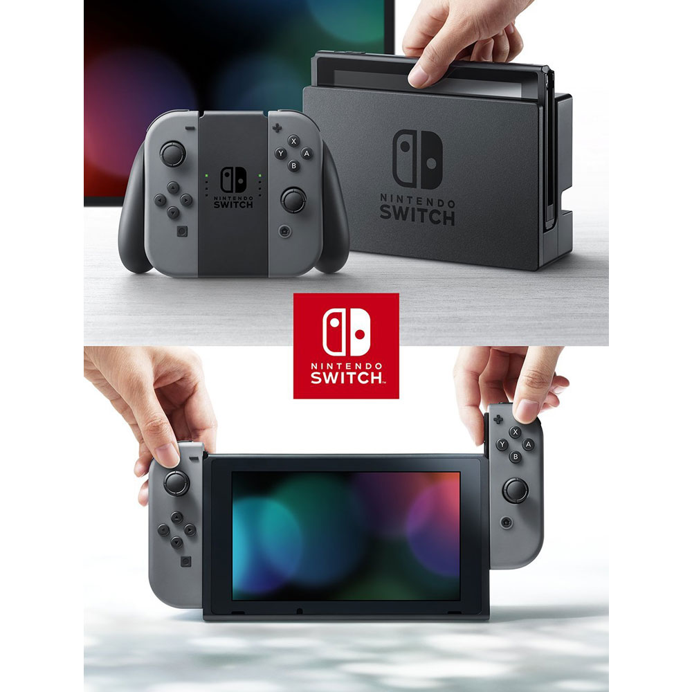 任天堂Nintendo Switch 灰色Joy-Con 台灣公司機| Switch 主機組合