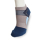 裕發 90°L型加壓編織彈力護足吸震船型襪(20~24cm)3入-灰藍 product thumbnail 1