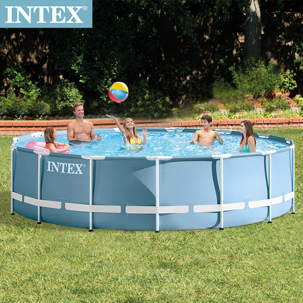 INTEX 圓型框架速搭大型游泳池-濾水泵(14614L)(26733)