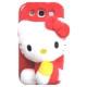 三星SAMSUNG S3 i9300專用HELLO KITTY絨毛娃娃手機殼 product thumbnail 4