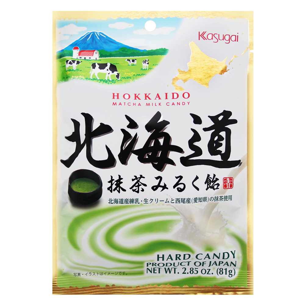 春日井 北海道抹茶牛奶糖(81g)