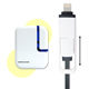 HOCAR i6+/MIRCO LED雙USB旅充頭+二合一傳輸線 旅充組 product thumbnail 9