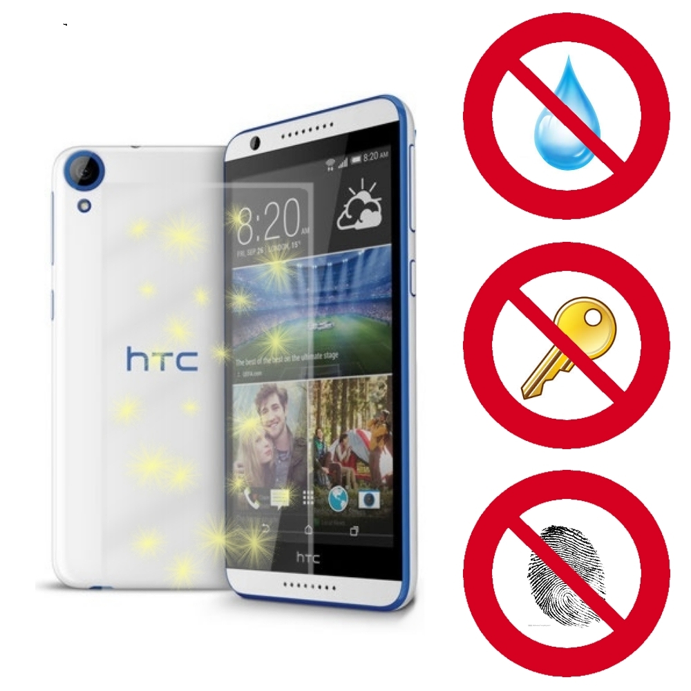 D&A HTC Desire 820專用日本NEW AS玻璃奈米5H↗螢幕保護貼