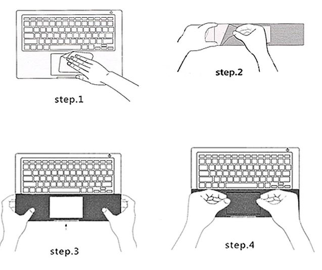 Bravo-u Palmguard for MacBook 專用手墊貼