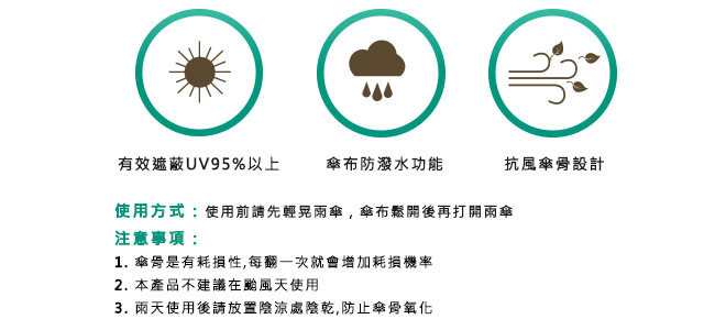 義大利H.DUE.O甜心糖果抗UV三折半自動傘-粉色