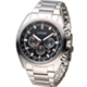 CITIZEN 星辰 光動能科技城市計時腕錶(CA4220-55E)-黑x橘/43mm product thumbnail 1