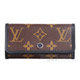 LV【M60165】經典monogram macassor帆布造型圓扣鑰匙包 product thumbnail 1