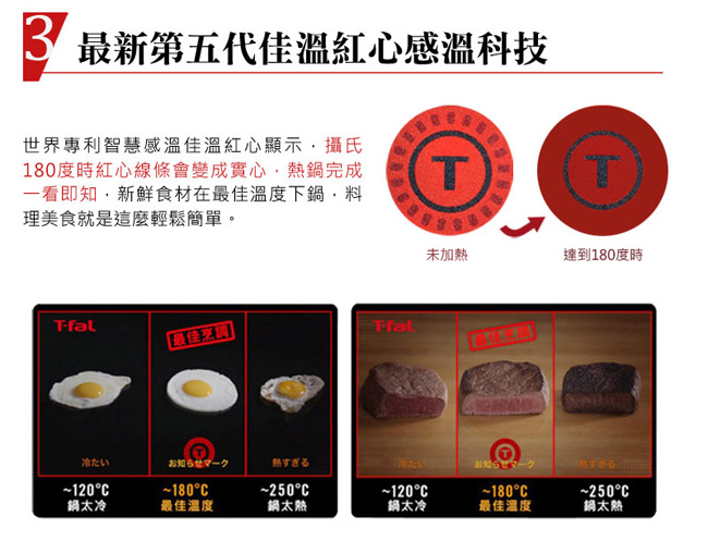 Tefal 法國特福輕食光系列30CM不沾平底鍋