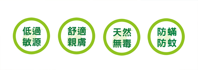 Saebi-Rer 天然防蹣防蚊四孔枕-支撐型-2入(法國Greenfirst技術)