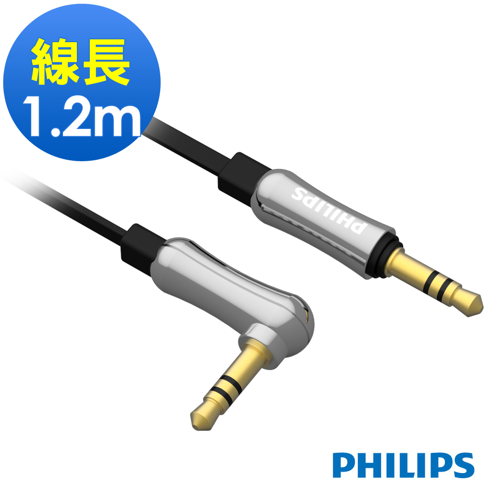 Philips 車用雙aux音源傳輸線dlc2402 音源線 Yahoo奇摩購物中心